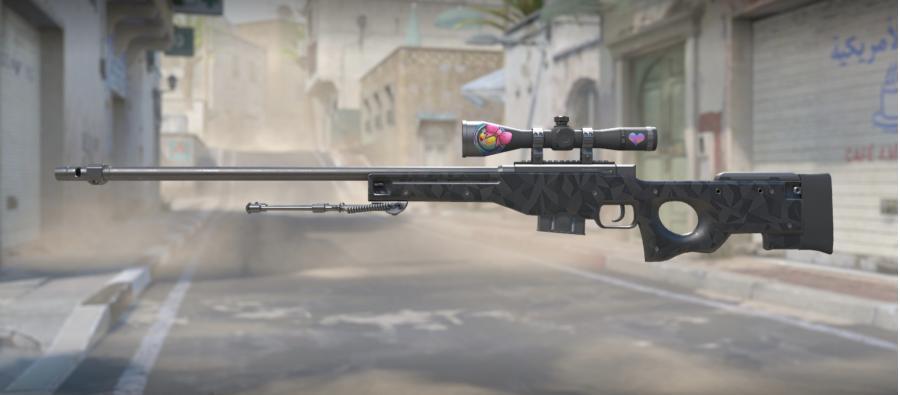 3. AWP | 石墨黑 (崭新出厂)
